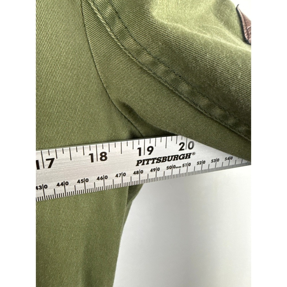 Hollister Heritage Collection Utility Jacket Olive Green Sherpa Hood Plaid XL - Picture 7 of 8